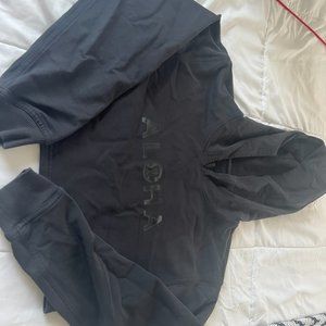 Lululemon ALOHA rare all yours cropped hoodie